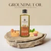 Peanut oil bottle with kitchen use image